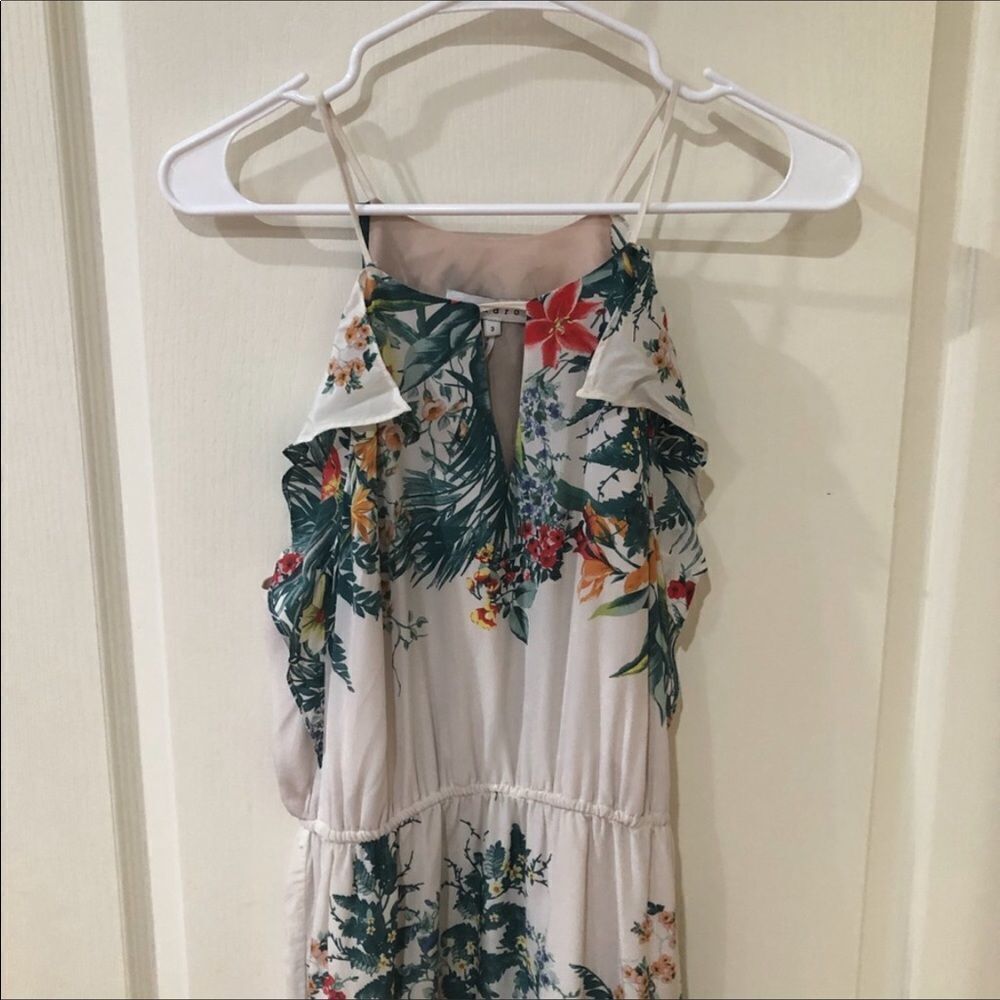 SANDRO Floral Dress Size Large - Picture 4 of 8
